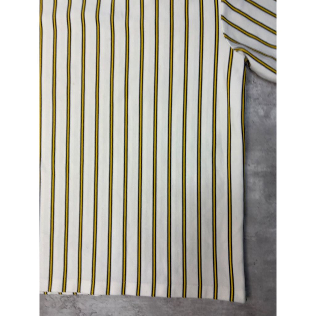 Vintage 80s Pittsburgh Pirates MLB Pinstripe Pullover Baseball Jersey Size Large