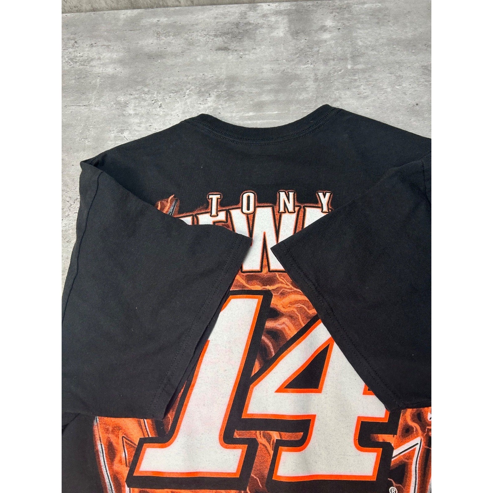 Vintage Tony Stewart #20 Home Depot Racing Nascar Graphic T-Shirt Size XL