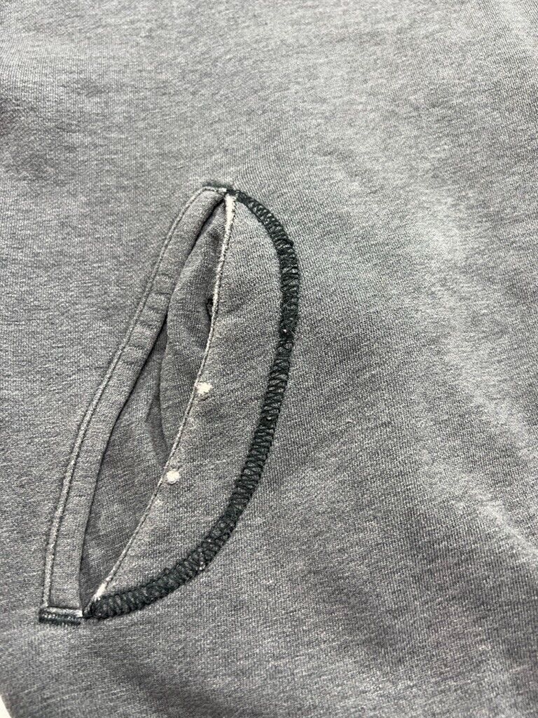 Vintage 90s Adidas Shell Toe Embroidered Full Zip Hooded Sweatshirt Size Medium
