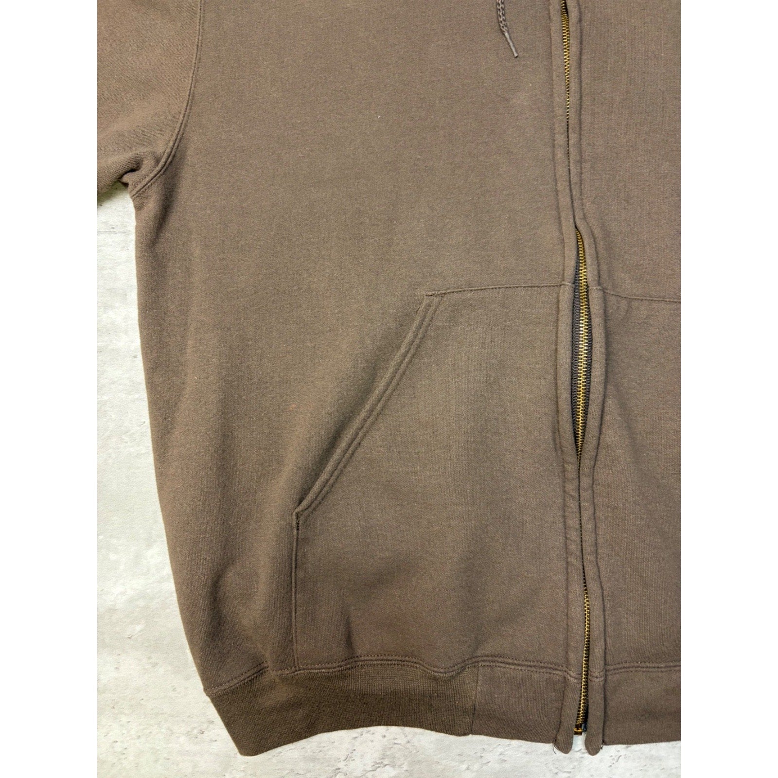 Vintage Carhartt Embroidered Spellout Full Zip Hooded Sweatshirt Size XL