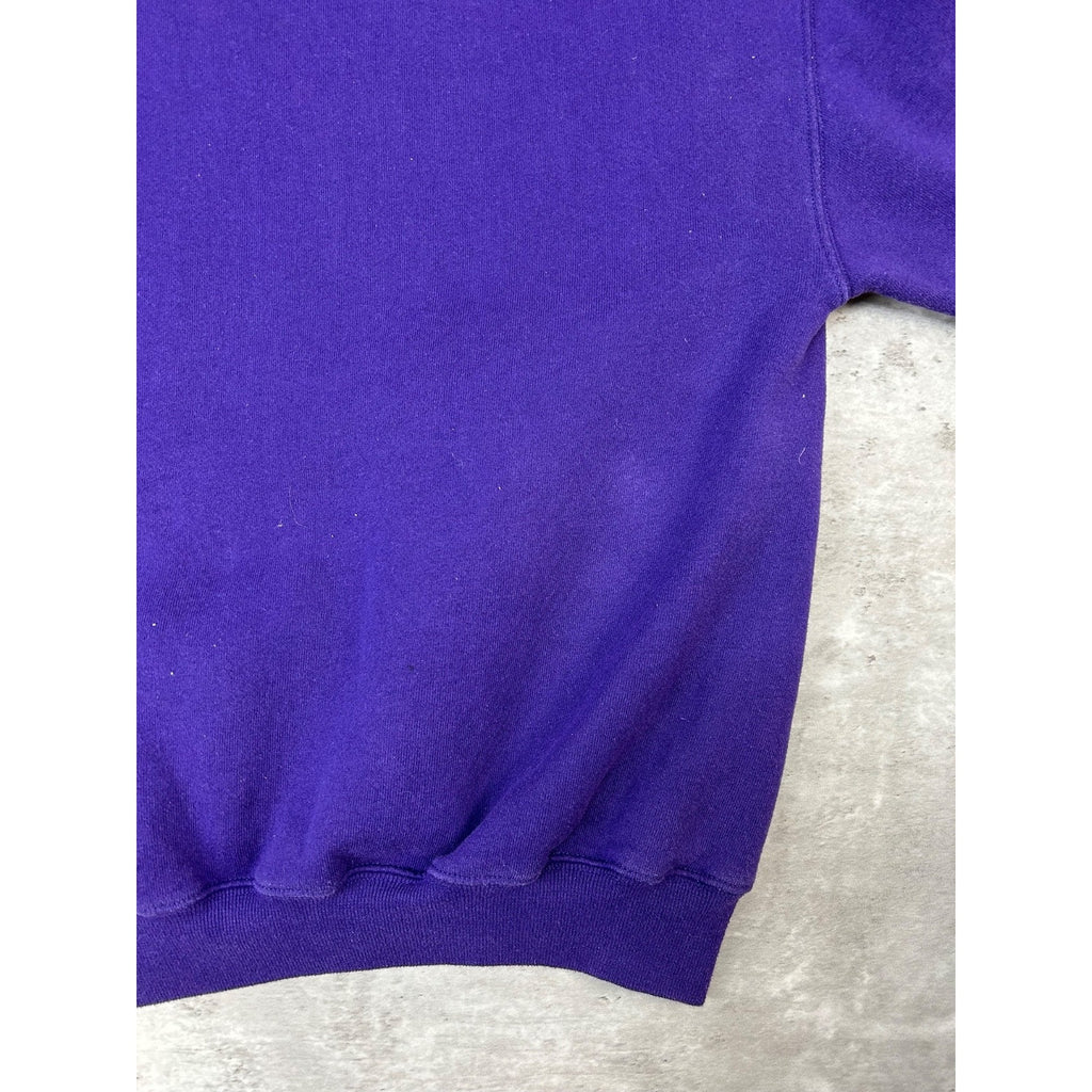 Vintage Furman University Collegiate Spellout Hooded Sweatshirt Size Medium