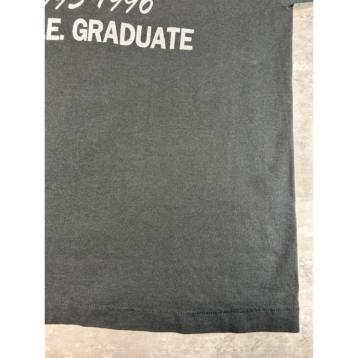 Vintage 80s/90s D.A.R.E Holland Patent Spellout Graphic T-Shirt Size Large