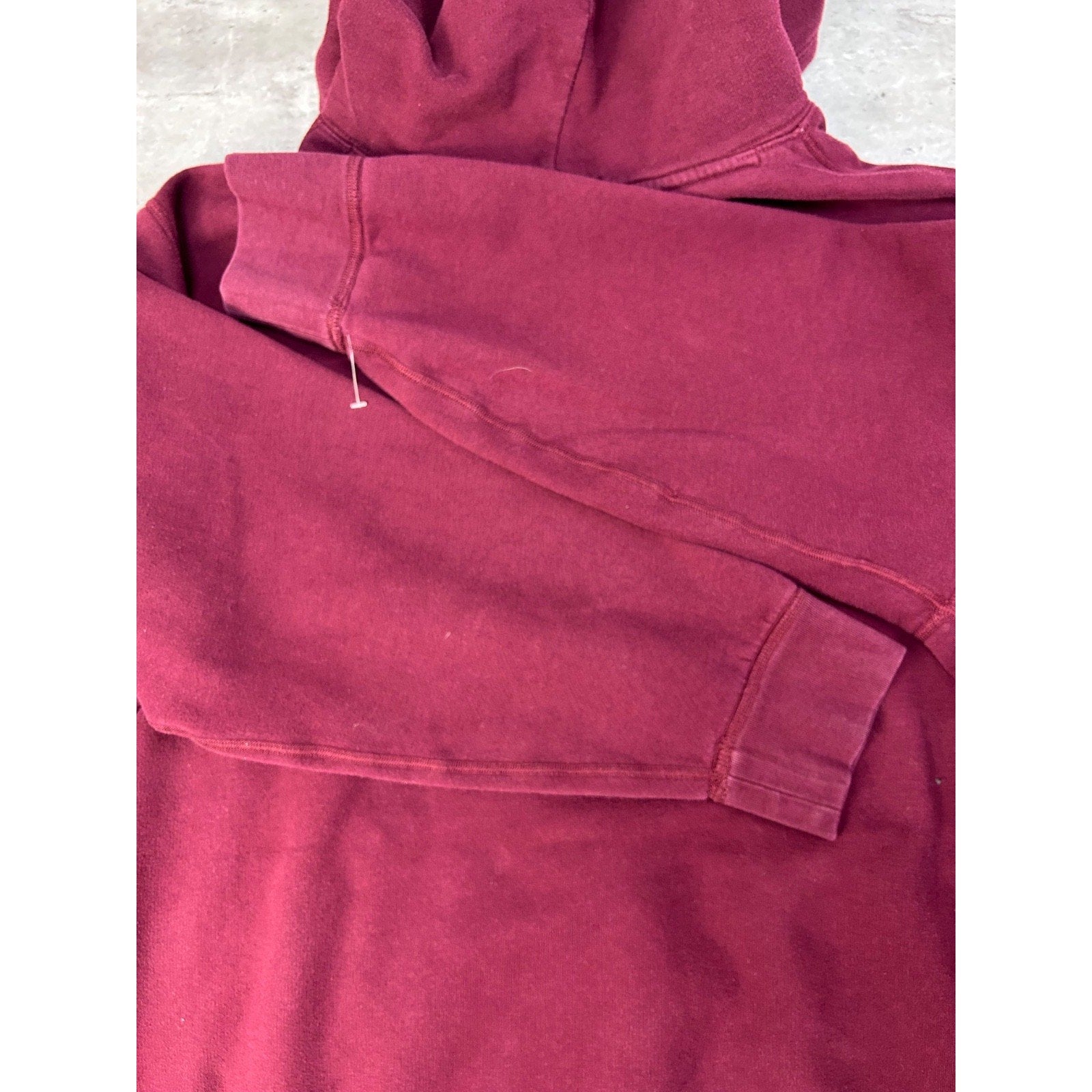 Polo Ralph Lauren Embroidered Pony Hooded Maroon Sweatshirt Size 2XL