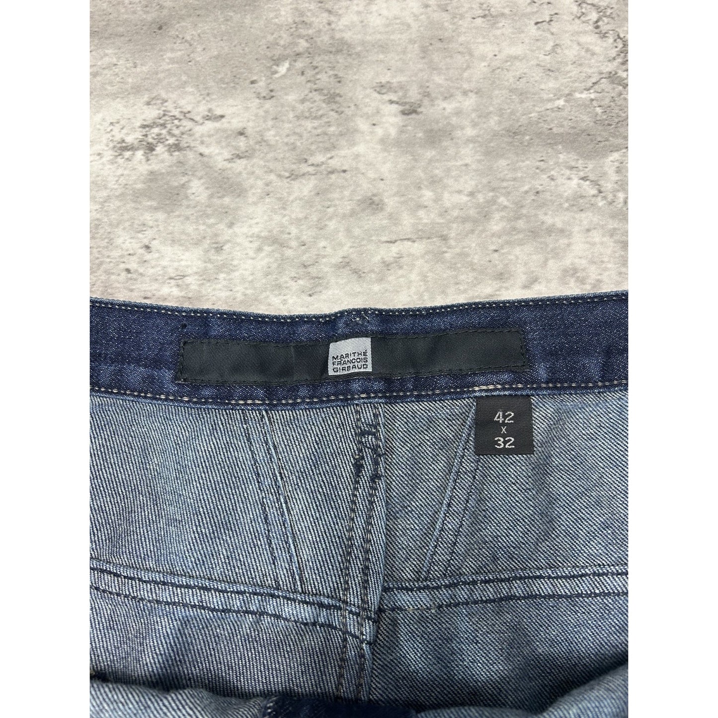 Vintage Marithe Francois Girbaud MF+G Dark Wash Denim Pants Size 42