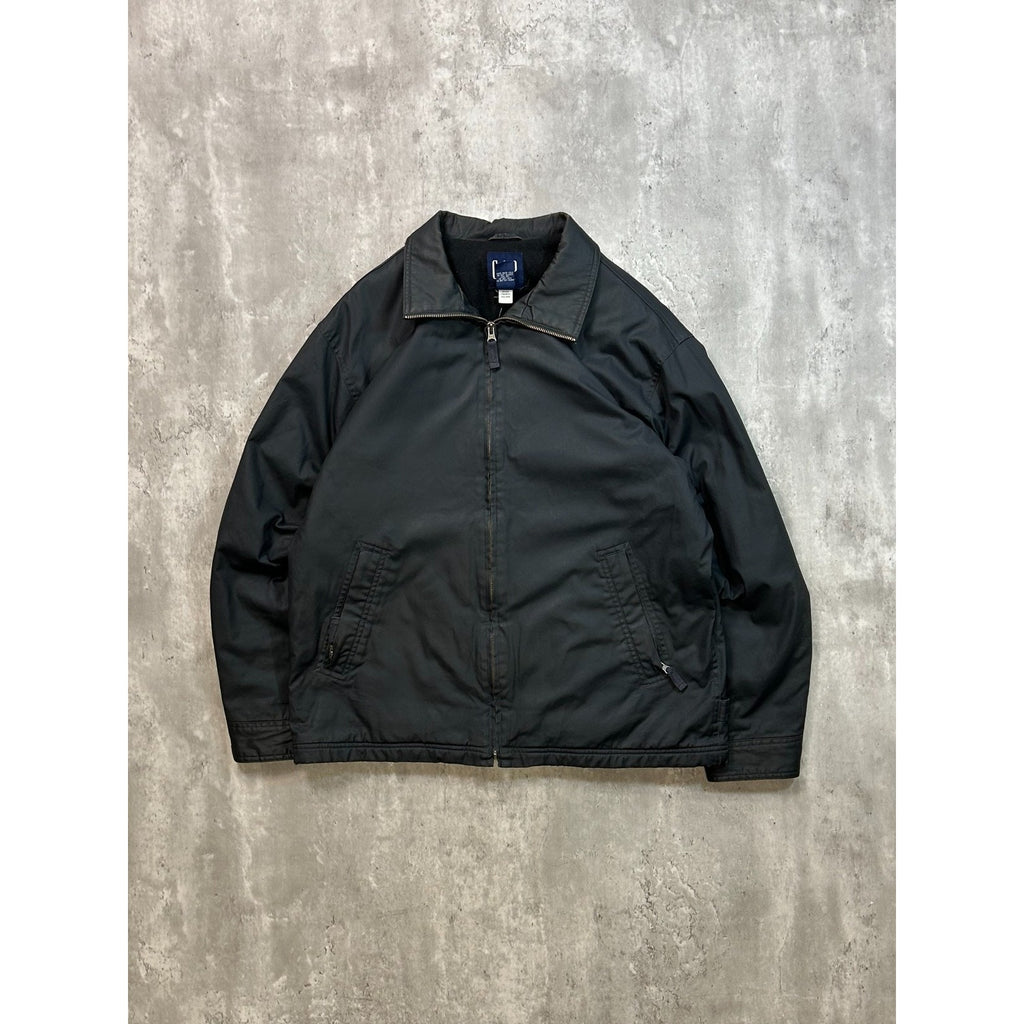 Vintage Gap Full Zip Fleece Lined Collared Bomber Style Jacket Size Large