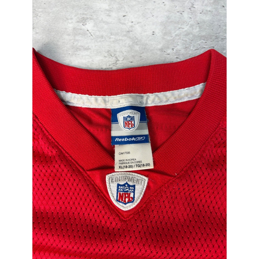 Vintage Priest Holmes #31 Kansas City Chiefs NFL Reebok Jersey Size XL YOUTH