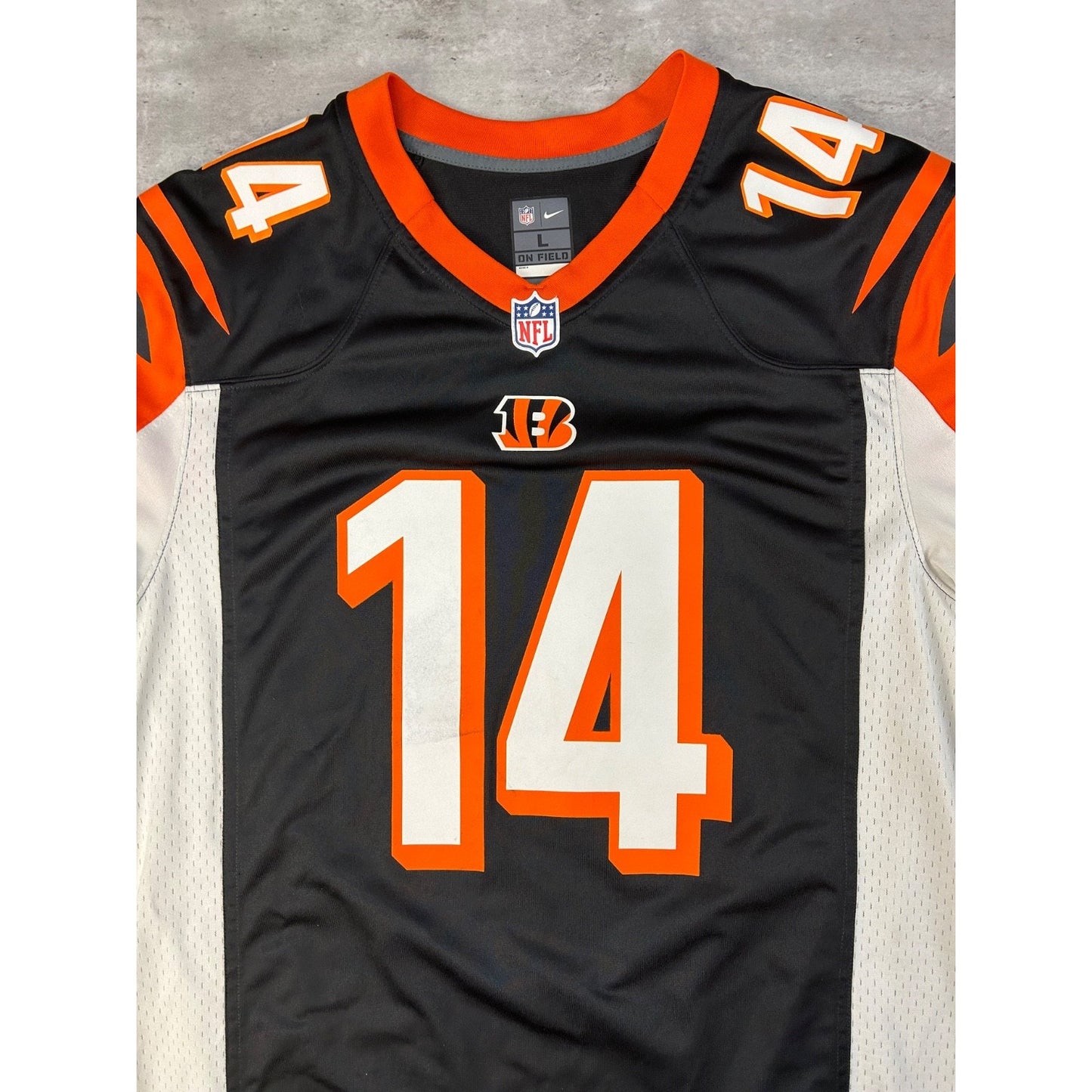 Vintage Andy Dalton #14 Cincinnati Bengals NFL Nike Football Jersey Size Large