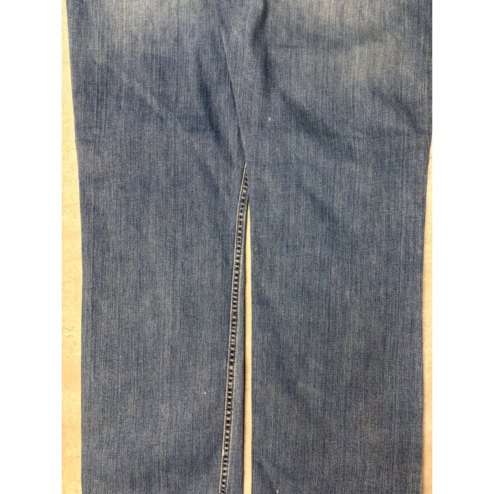 Carhartt Relaxed Fit Medium Wash Denim Workwear Pants Size 38