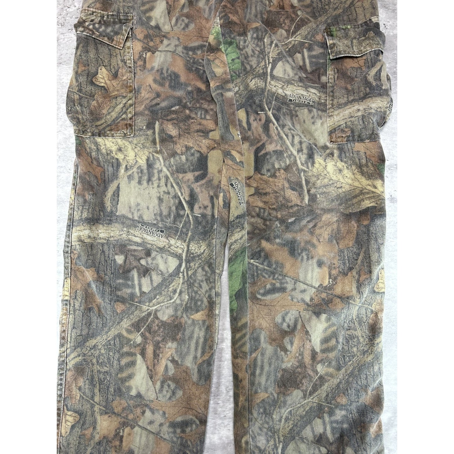 Vintage 90s Spartan Advantage Timber Tree Camo Hunting Cargo Pants Size Medium