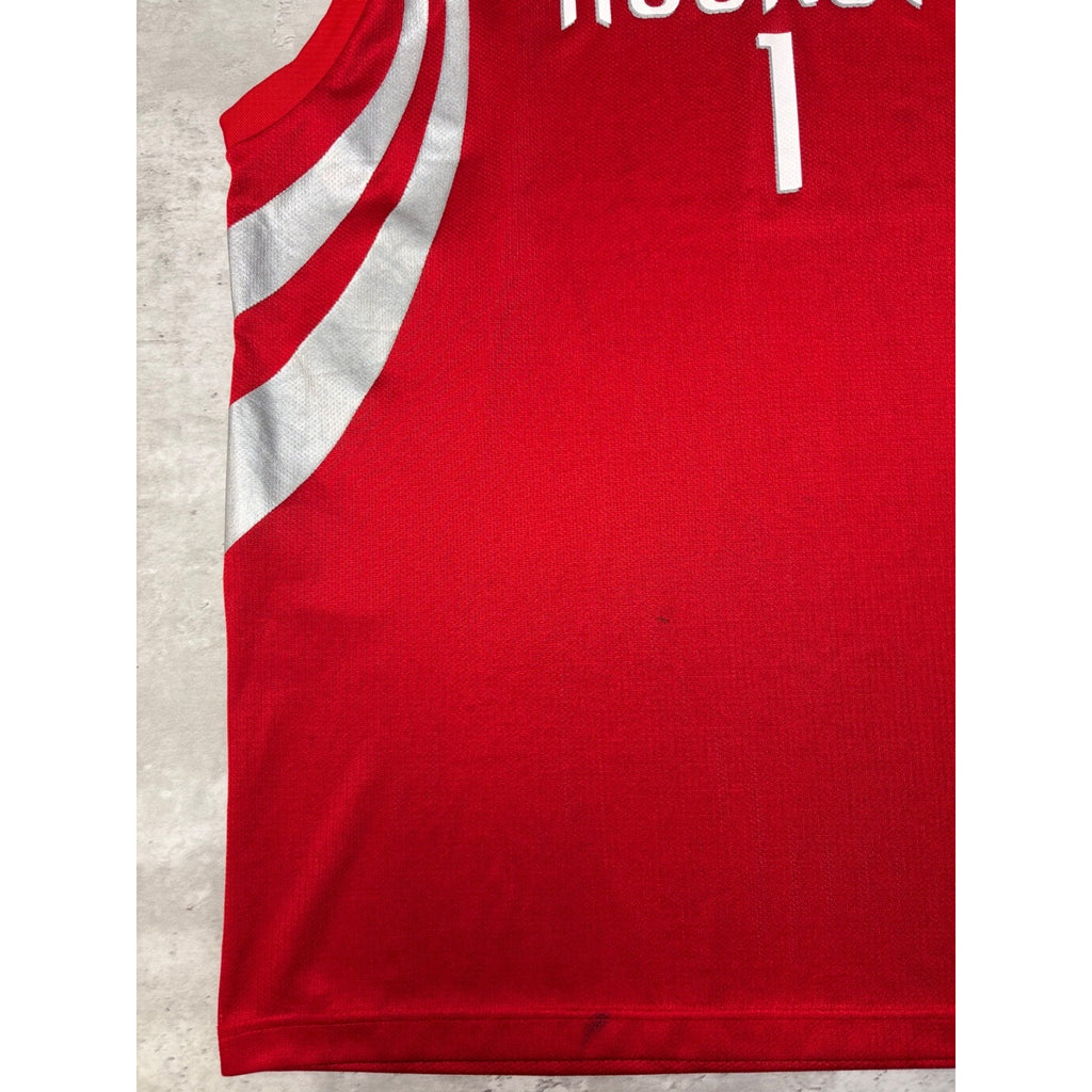 Vintage Tracy McGrady #1 Houston Rockets NBA Reebok Basketball Jersey Size XL