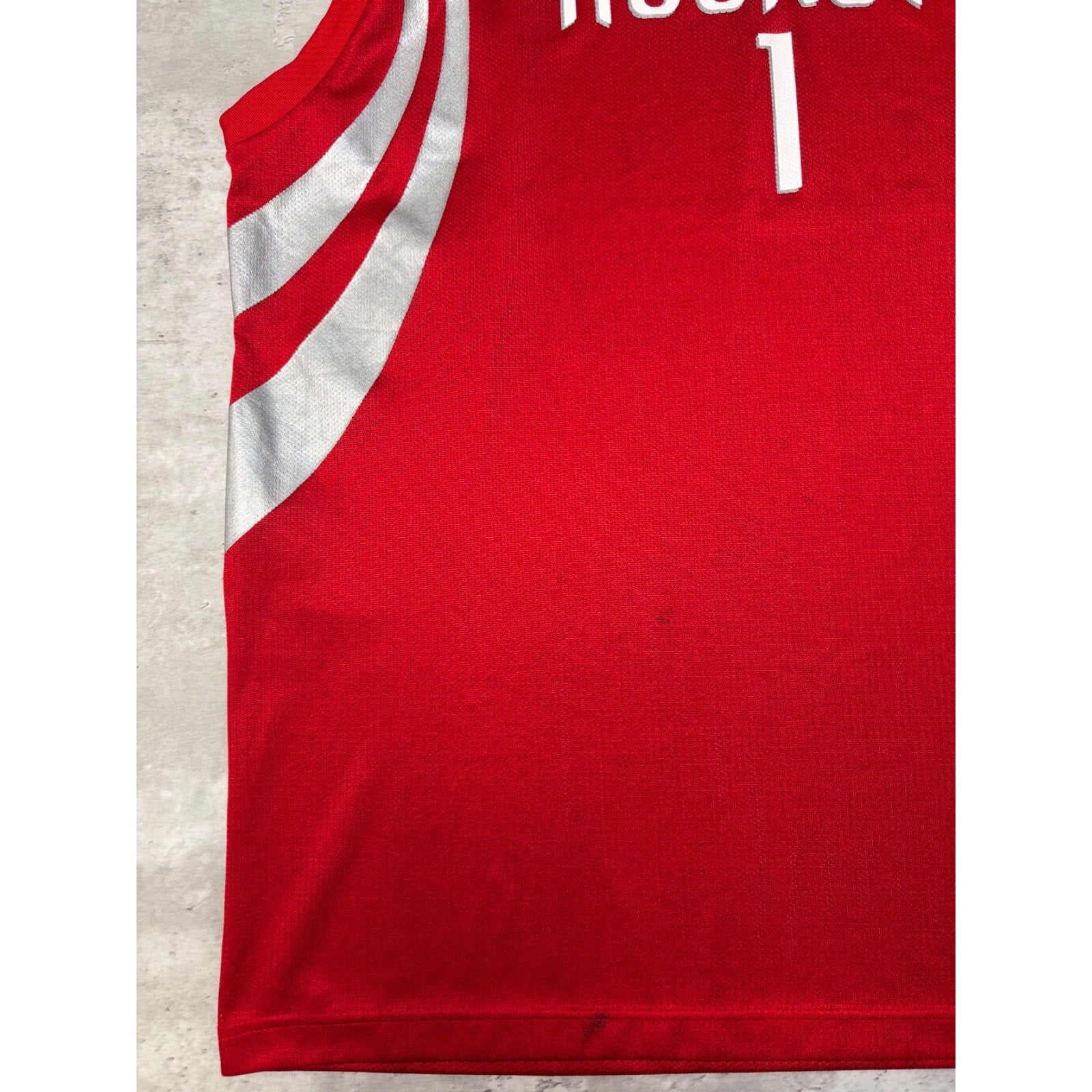 Vintage Tracy McGrady #1 Houston Rockets NBA Reebok Basketball Jersey Size XL