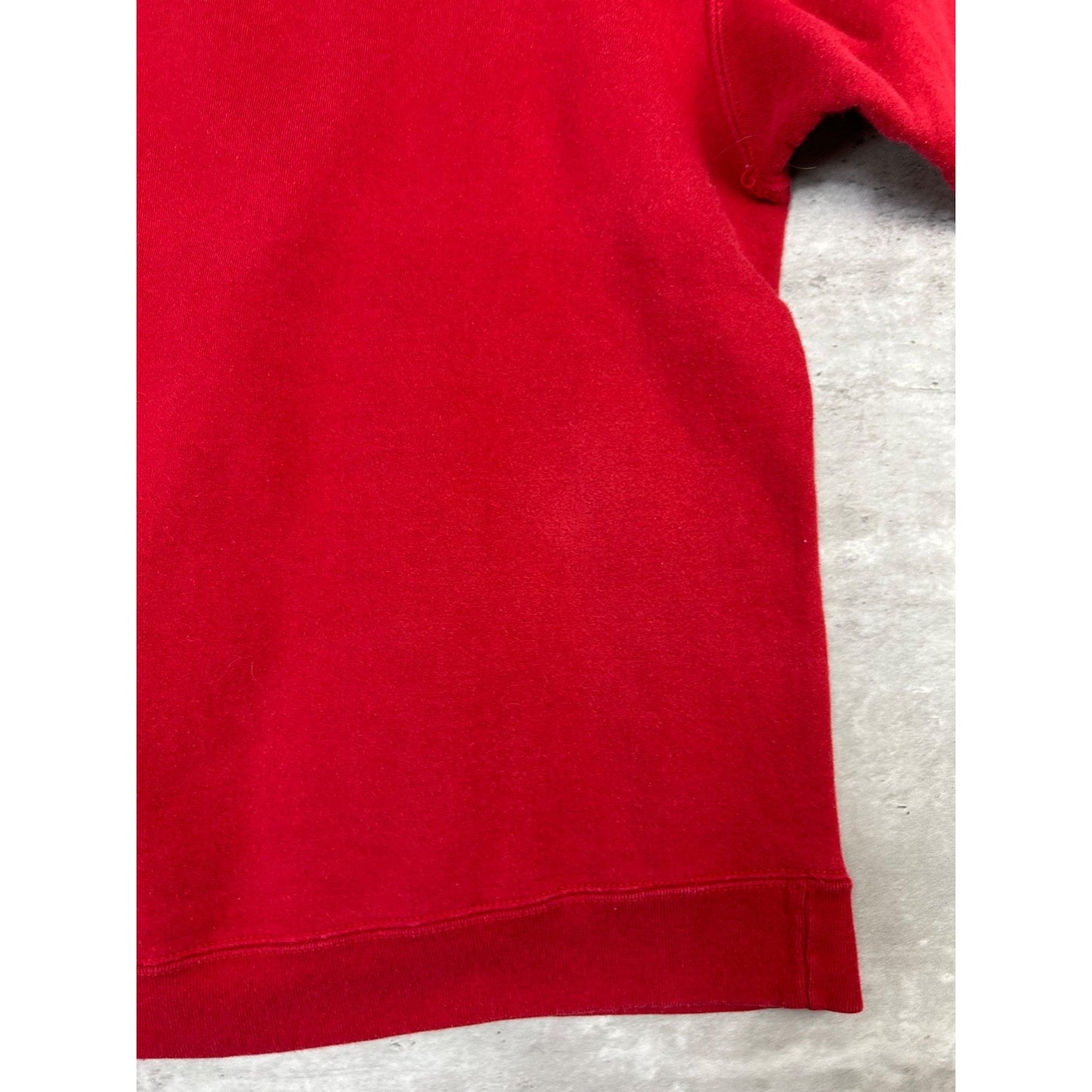 Vintage 90s Guess Jeans Embroidered Spellout Tonal Sweatshirt Size Medium