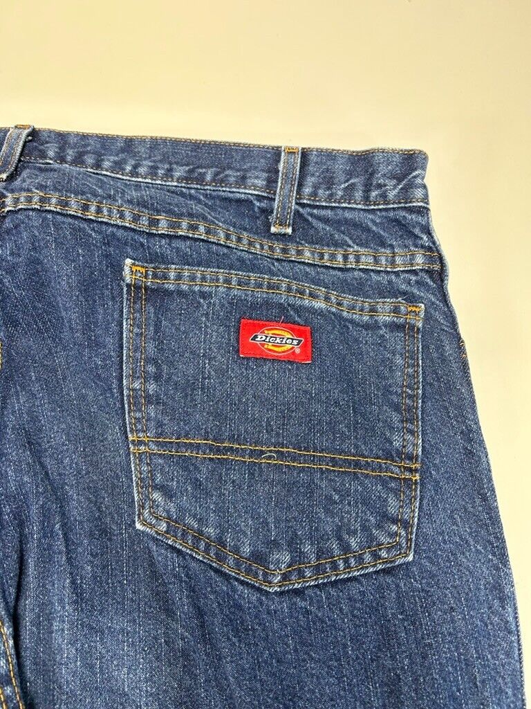 Dickies Workwear Carpenter Dark Wash Denim Pants Size 40W