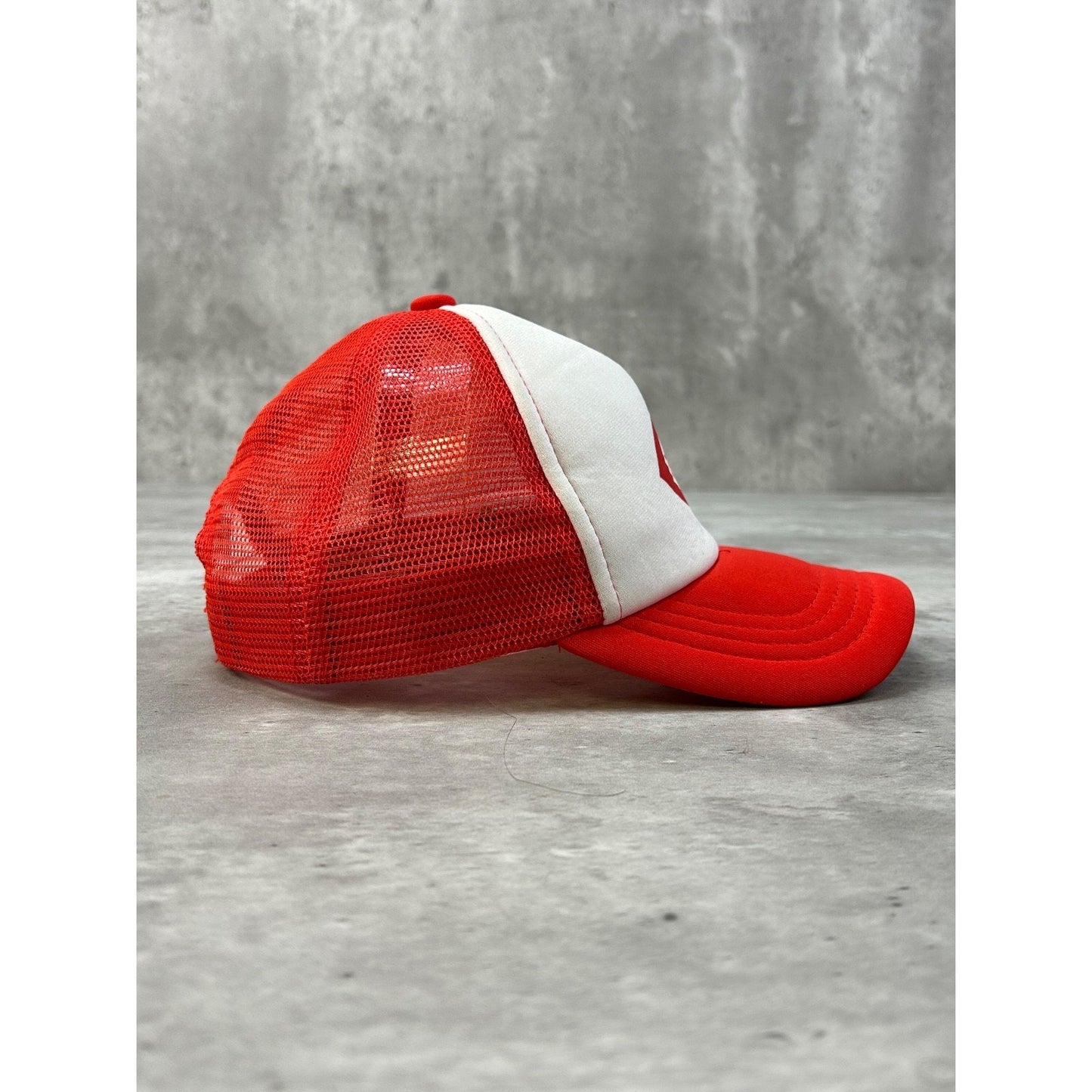 Vintage 80s/90s Cincinnati Reds MLB Graphic Logo Trucker Snapback Hat OSFA