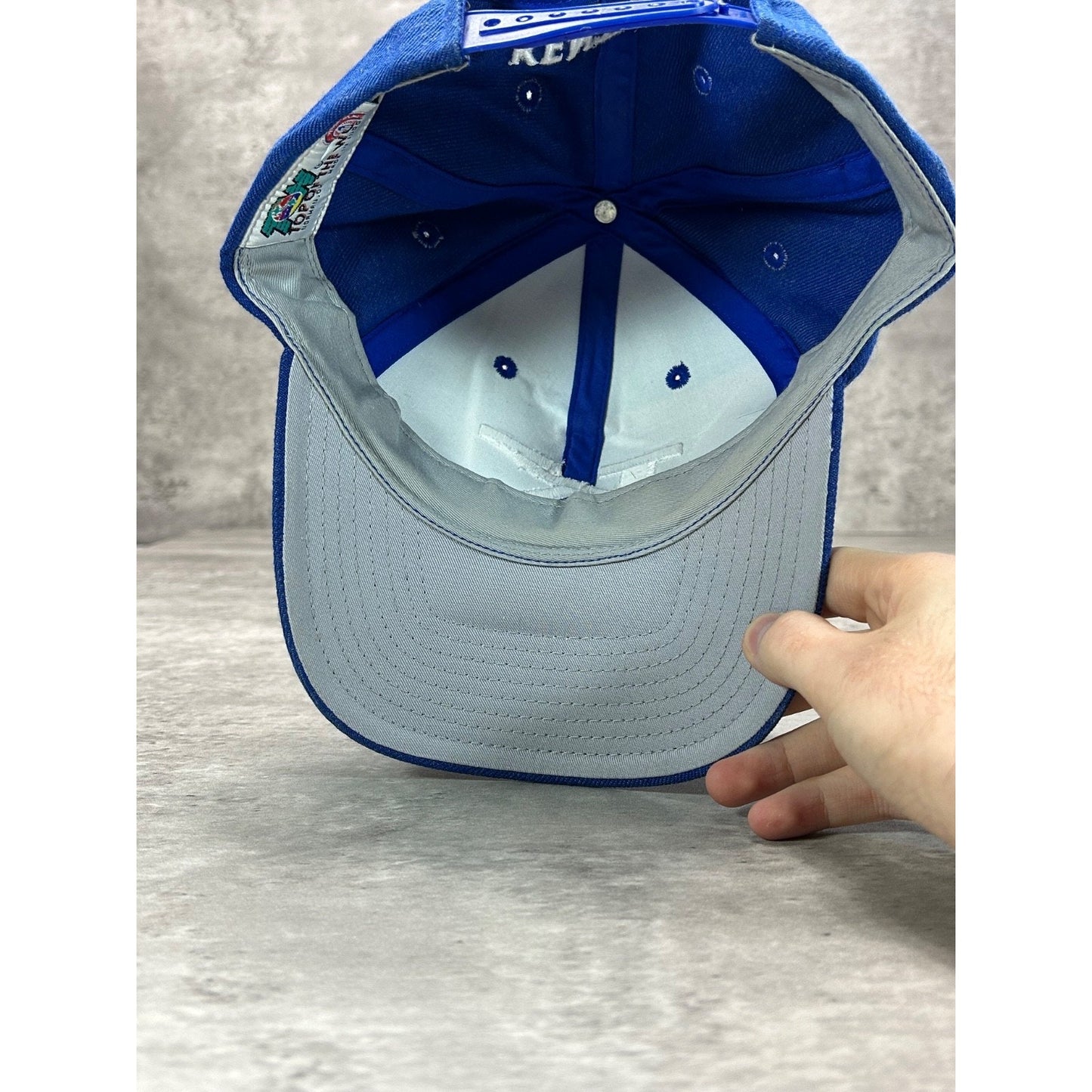 Vintage 90s Kentucky Wildcats NCAA Embroidered Logo Snapback Hat OSFA