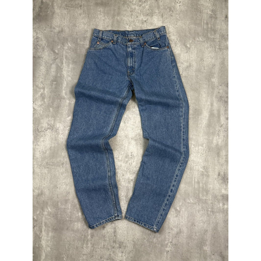 Vintage 80s Levis Orange Tab Dark Wash Denim Pants Size 32