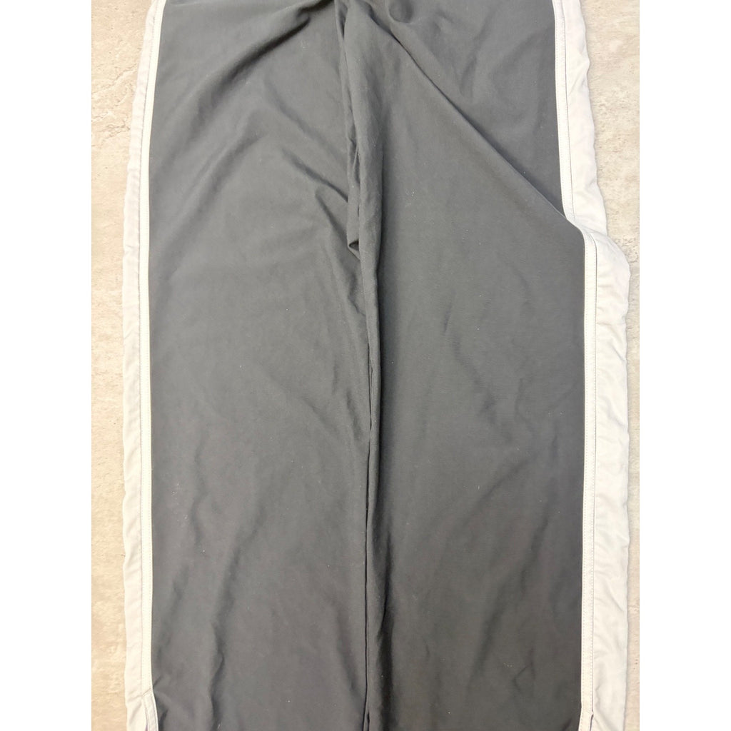 Vintage Nike Embroidered Mini Swoosh Striped Track Pants Size Medium YOUTH