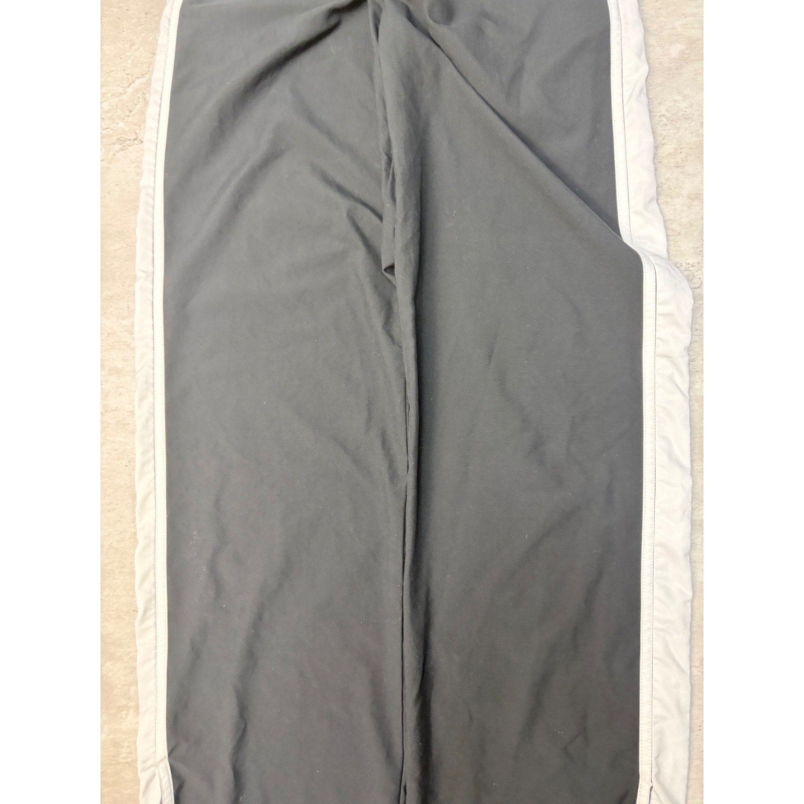 Vintage Nike Embroidered Mini Swoosh Striped Track Pants Size Medium YOUTH
