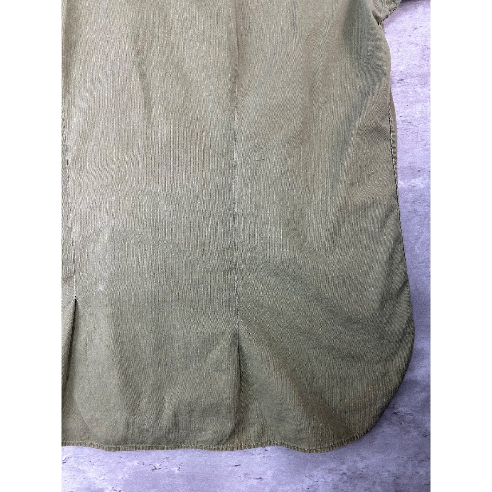 VTG 1950s Boy Scouts Sanforized National Scouts Patch Button Up Shirt Size XL