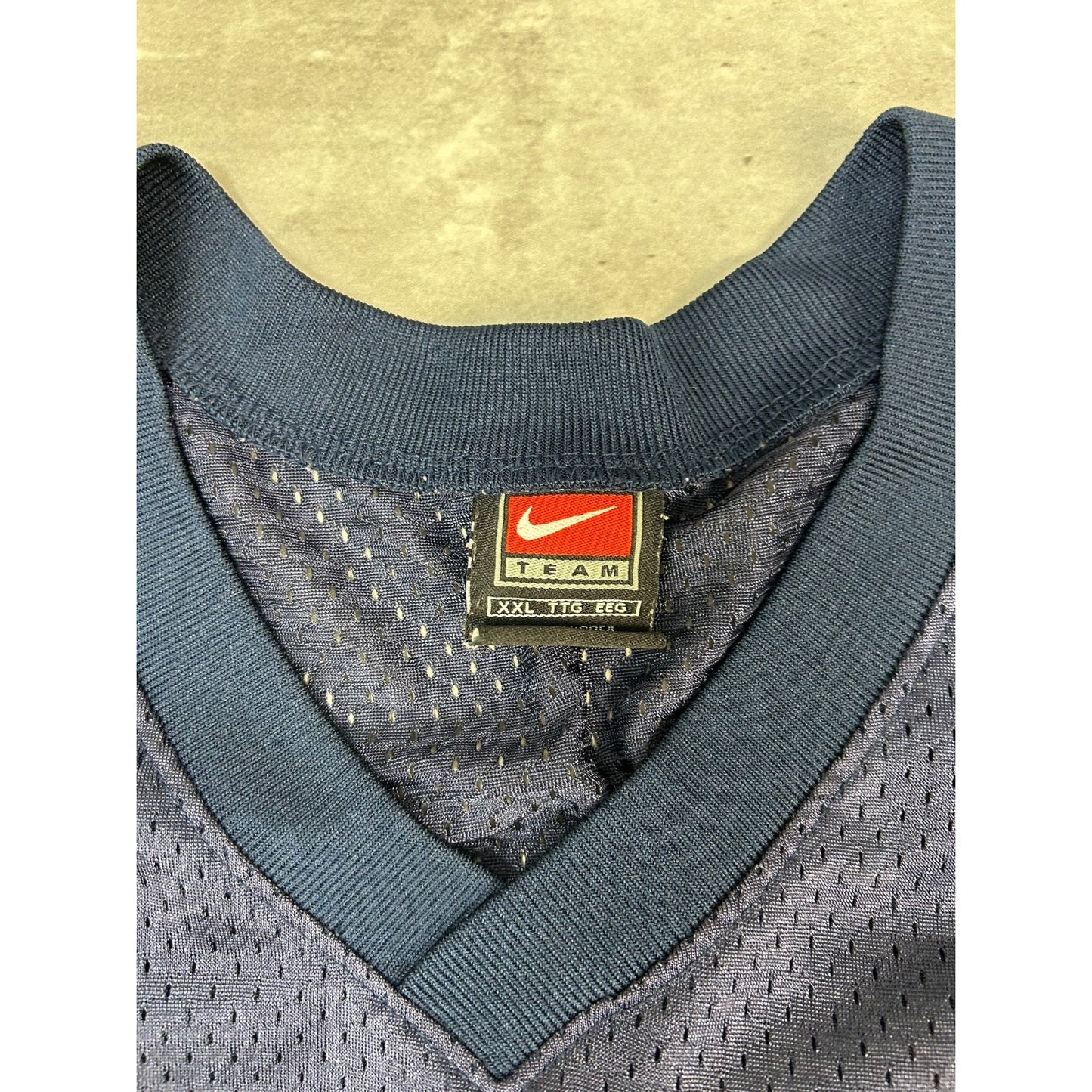 Vintage Michigan Wolverines NCAA Nike Football Jersey Size 2XL Blue