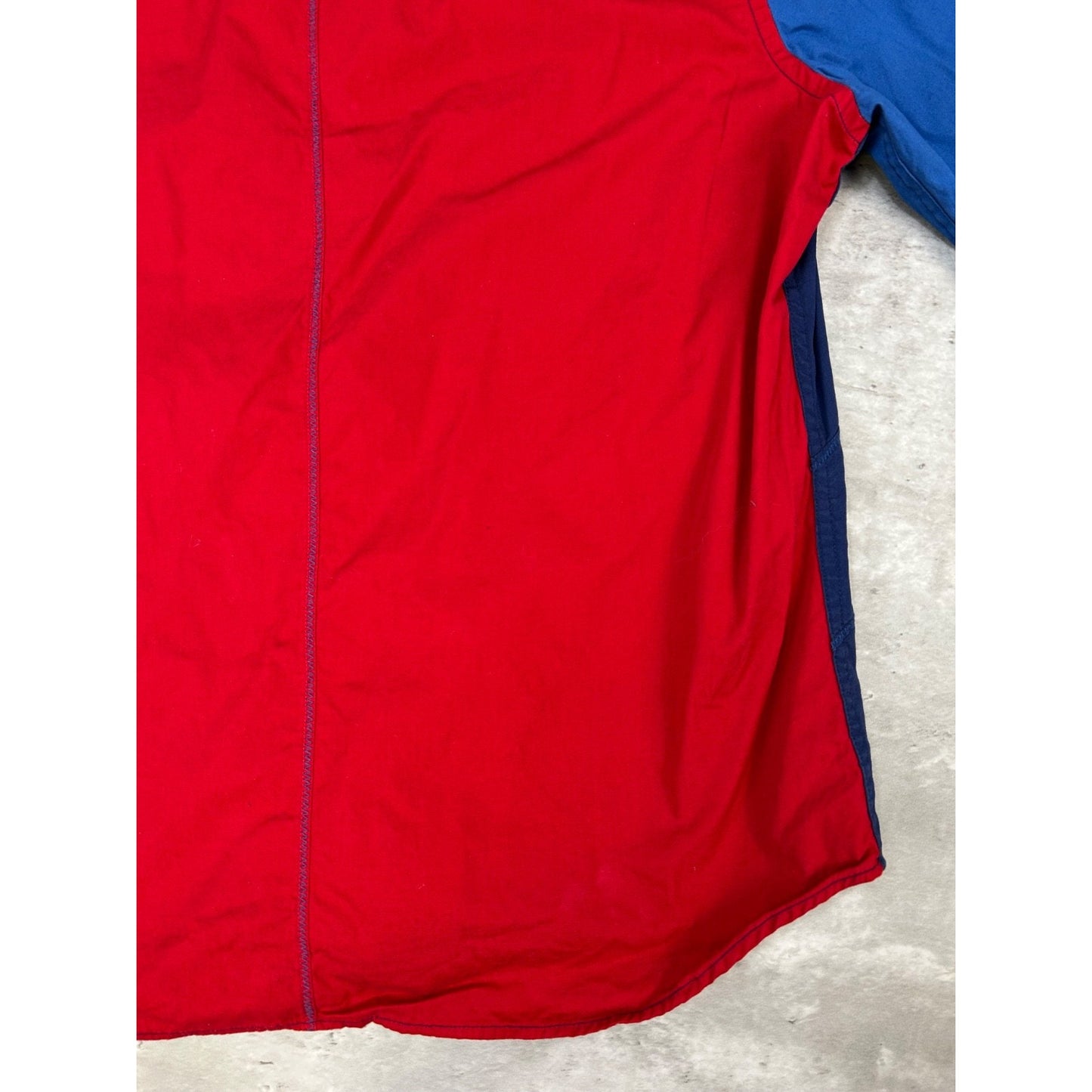 Nautica N83 Hydro Race Embroidered Long Sleeve Button Up Shirt Size Large