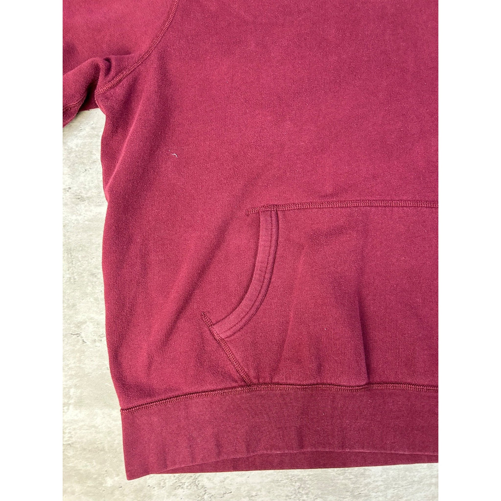 Polo Ralph Lauren Embroidered Pony Hooded Maroon Sweatshirt Size 2XL