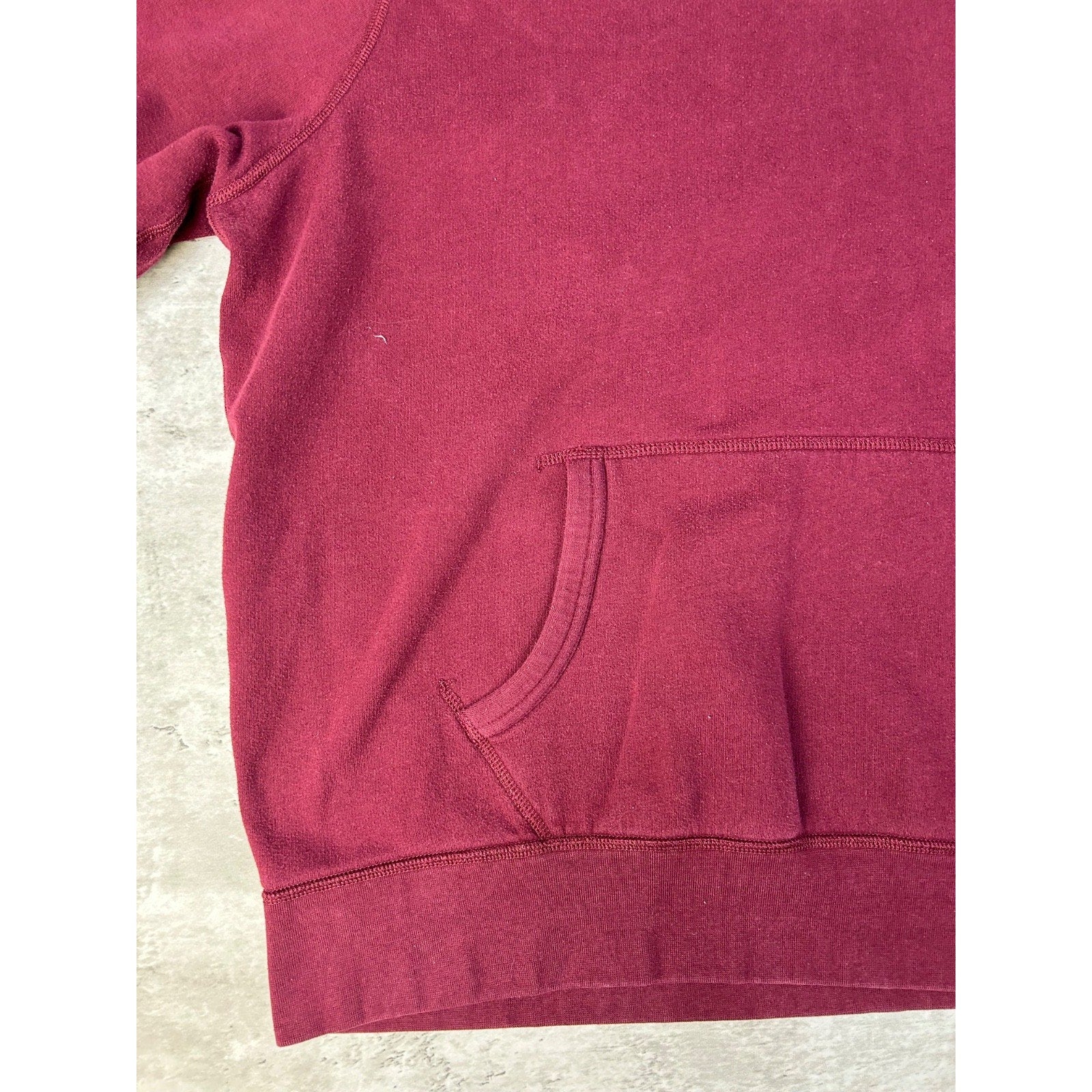 Polo Ralph Lauren Embroidered Pony Hooded Maroon Sweatshirt Size 2XL