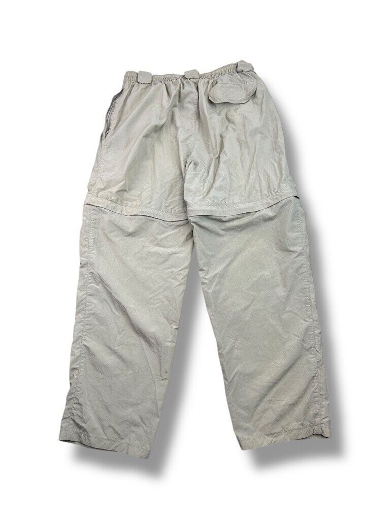 Vintage World Wide Sports Man Nylon Lightweight Convertible Fishing Pants Medium