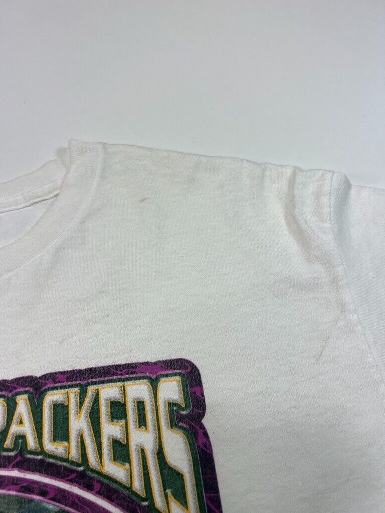 Vtg 1997 Green Bay Packers NFL Football Super Bowl Champs Starter T-Shirt Large