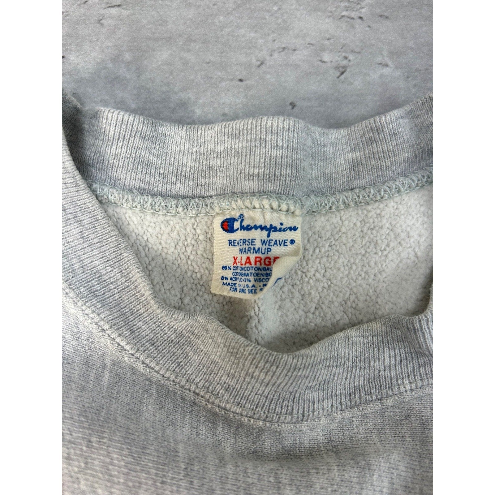 Vintage 90s Hartwick Collegiate Champion Reverse Weave Sweatshirt Size XL