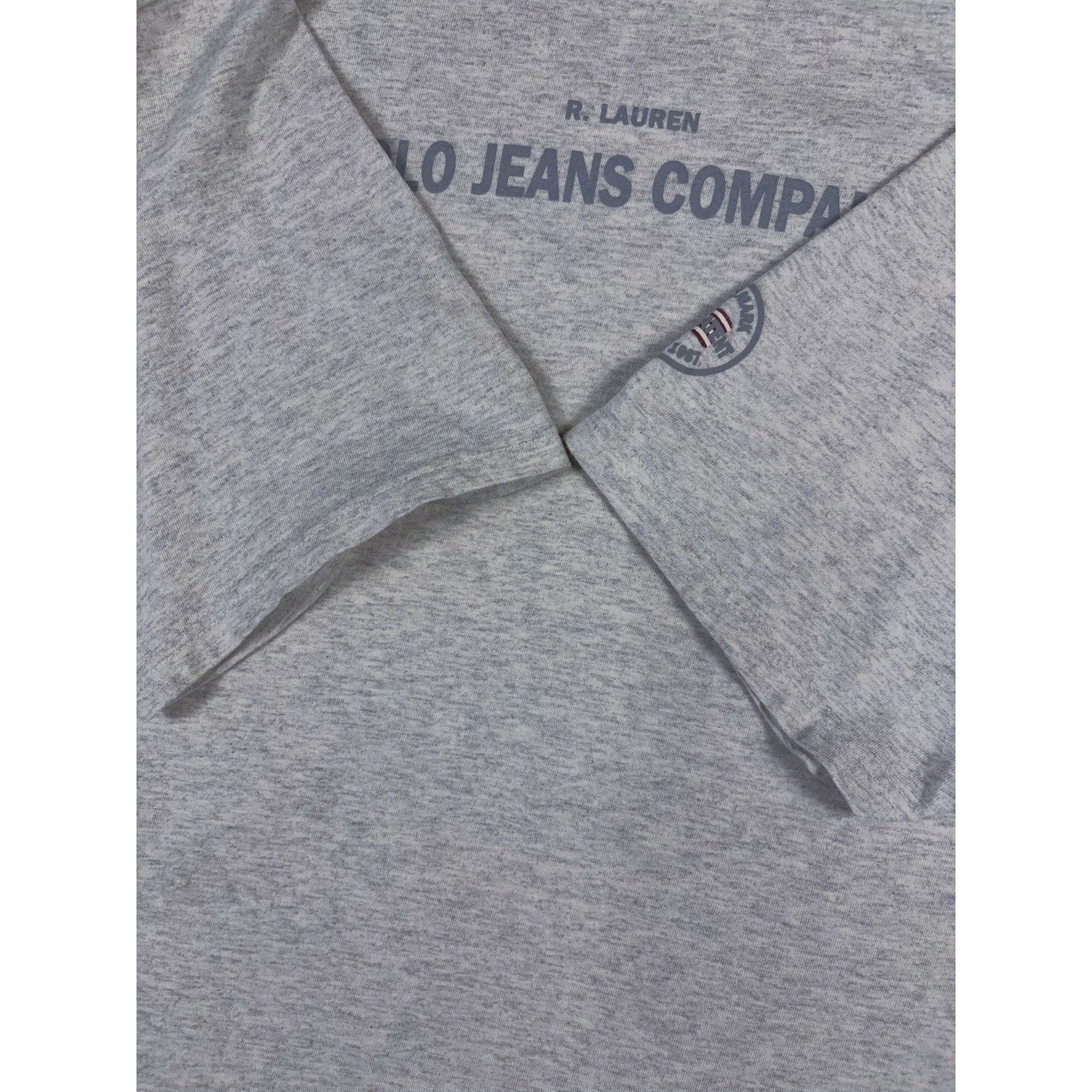 Vintage Polo Ralph Lauren Jeans Company Spellout Graphic T-Shirt Size 2XL