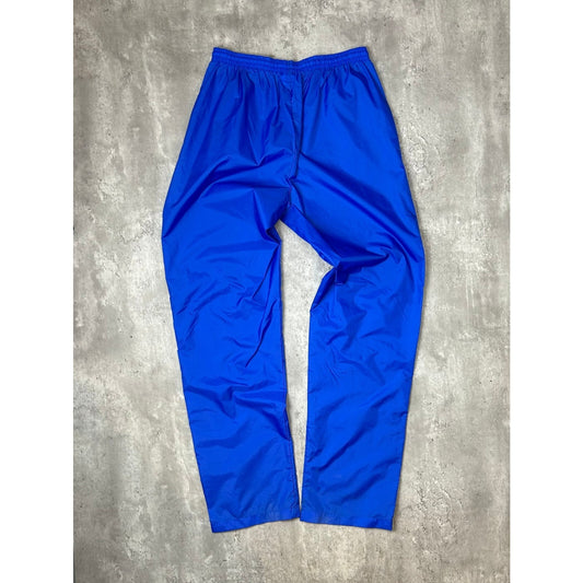 Vintage 90s Brooks Embroidered Spellout Athletic Nylon Track Pants Size Large
