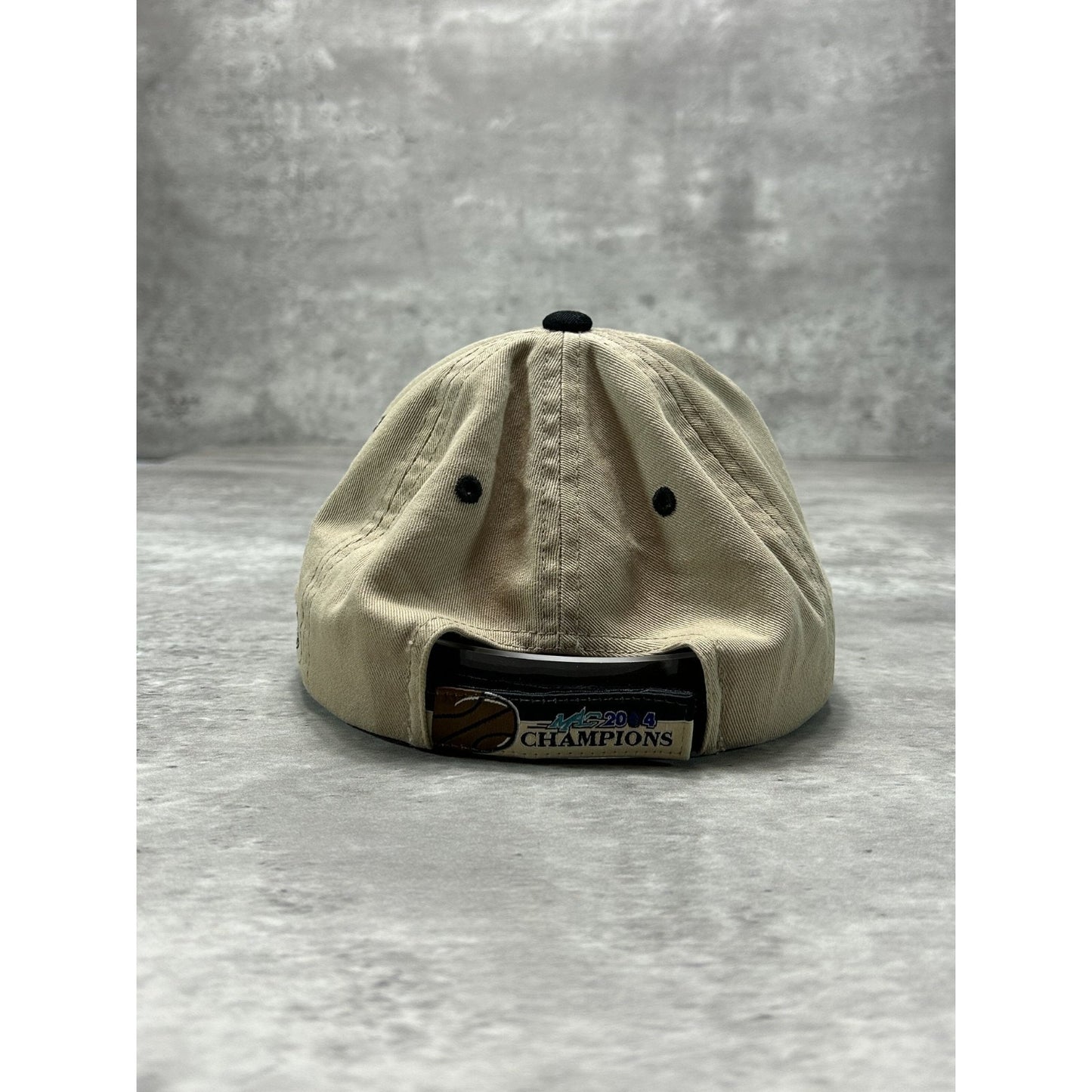 Vintage 2004 Western Michigan NCAA Mac Basketball Champs Strapback Hat OSFA