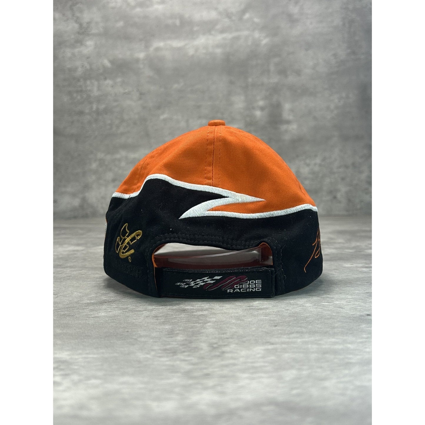 Vintage Home Depot Racing Embroidered Logo Nascar Strapback Hat OSFA