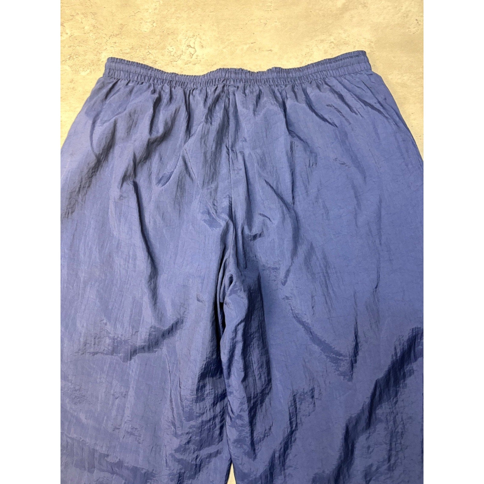 Vintage Nike Tonal Embroidered Swoosh Insulated Nylon Windbreaker Pants Size XL