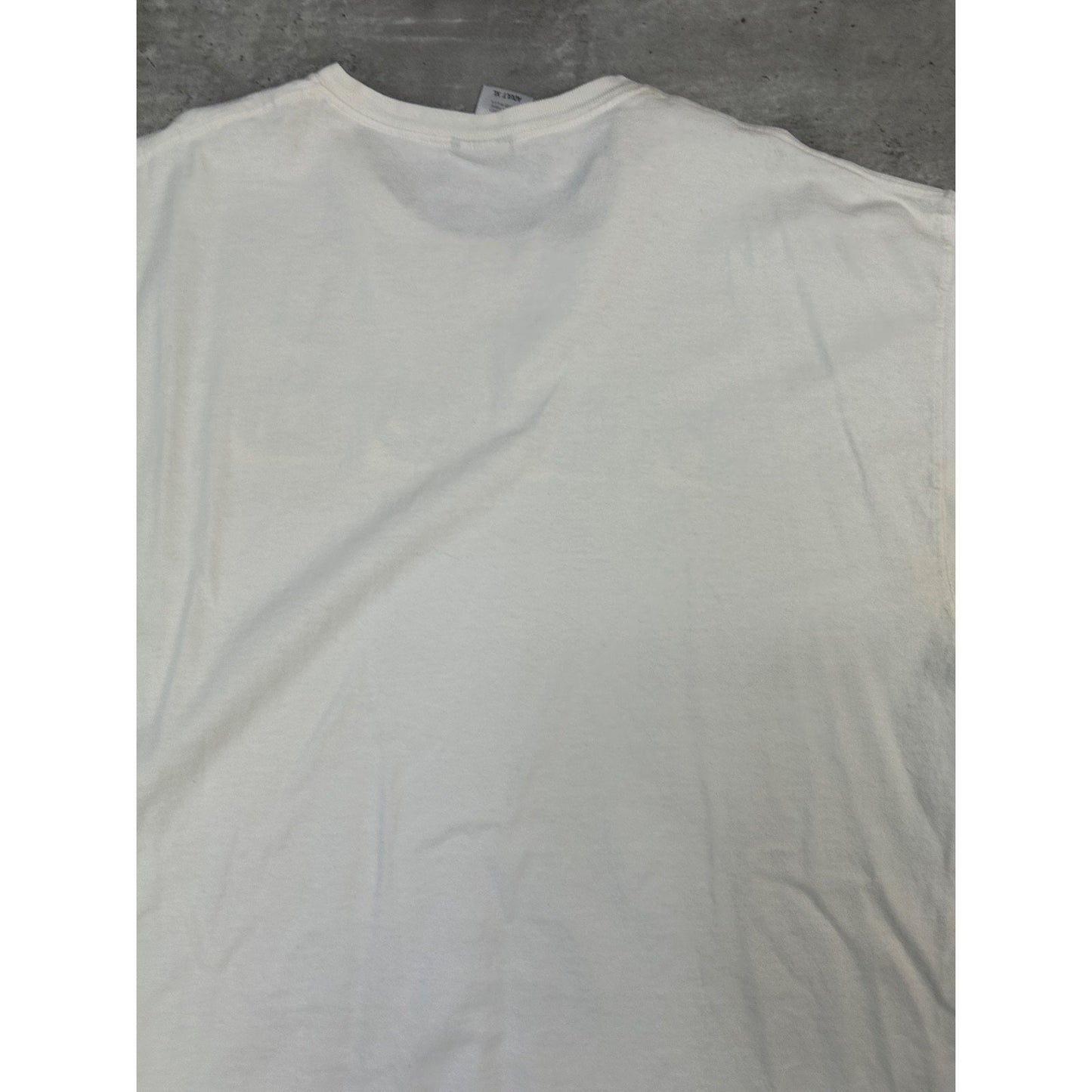 Vintage Heads Up Dude Stick Figure Skateboarding Graphic T-Shirt Size XL