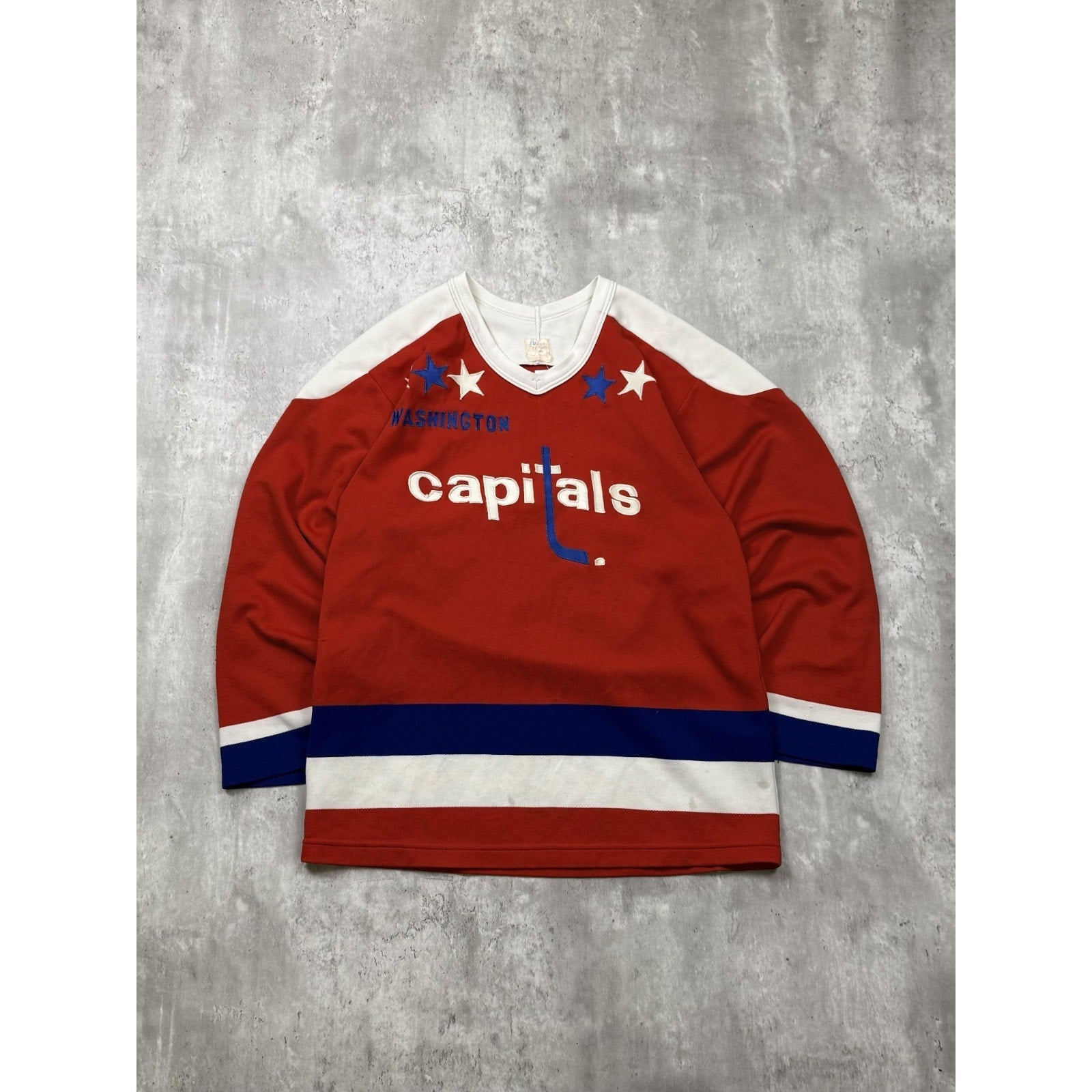 Vintage 80s/90s Mike Gartner #11 Washington Capitals NHL Hockey Jersey Sz Medium