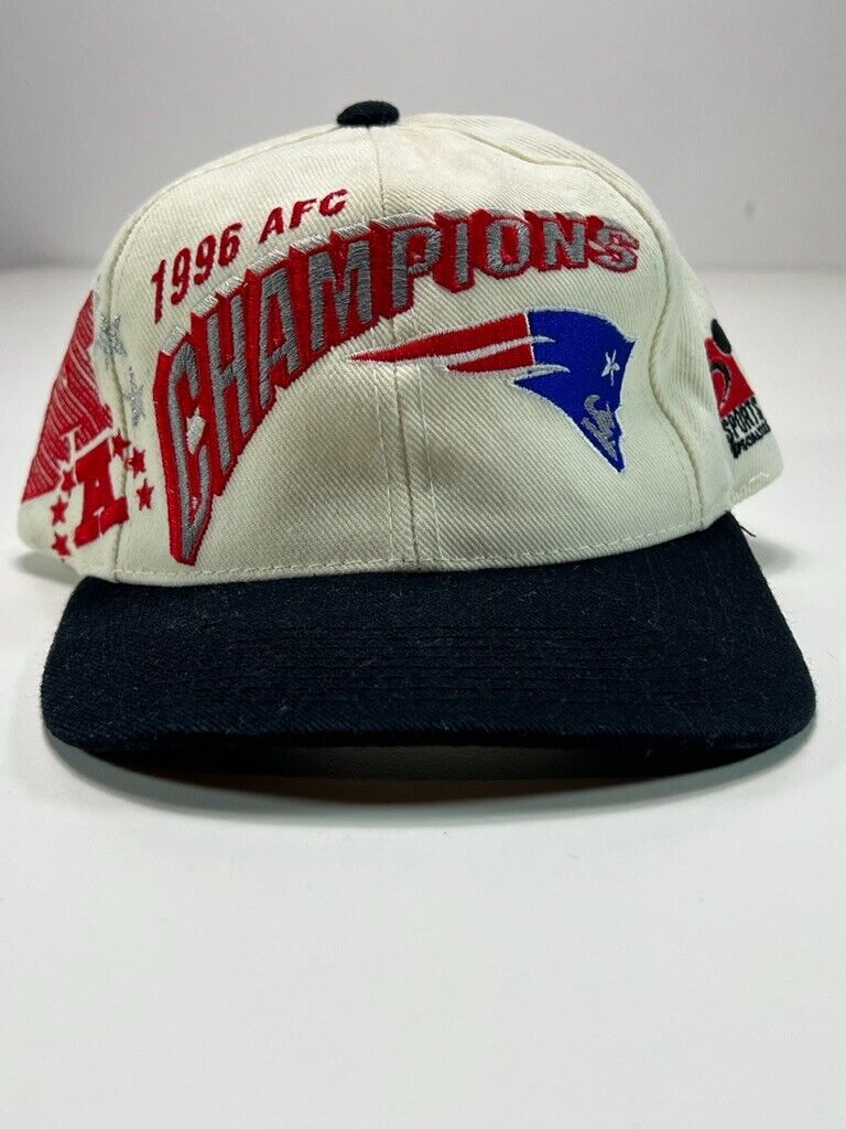 Vintage 90s New England Patriots NFL Embroidered Sports Specialties Hat OSFA