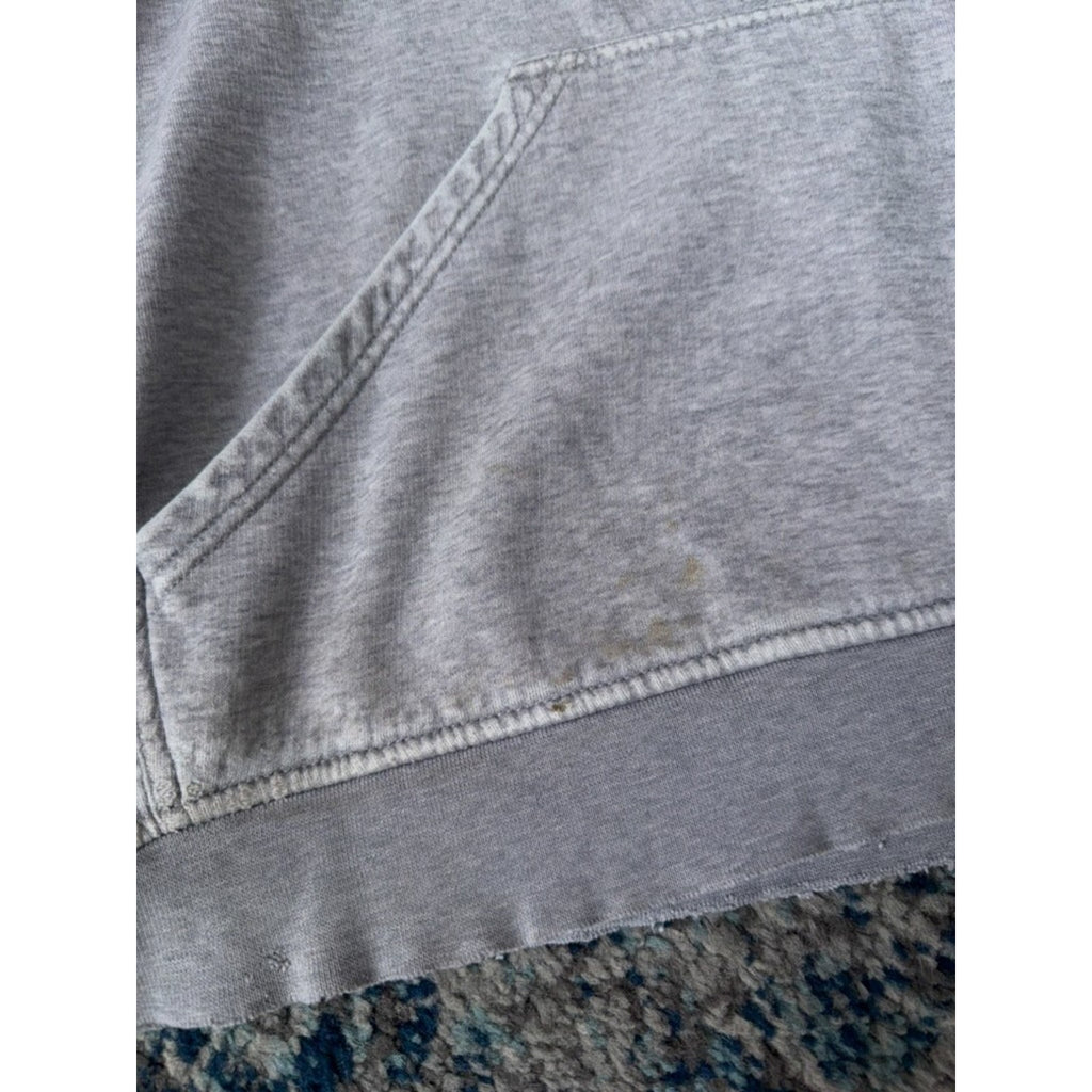 Vintage Nike Embroidered Spellout Logo Hooded Pullover Sweatshirt Size XL