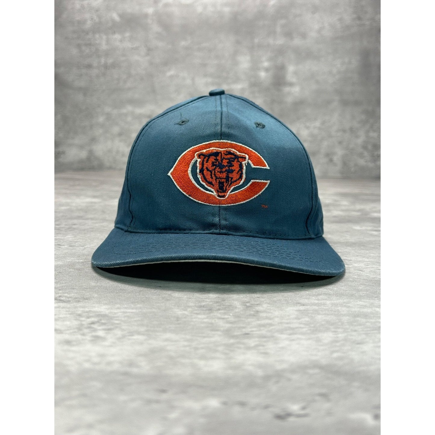 Vintage Chicago Bears NFL Embroidered Logo Football Snapback Hat OSFA