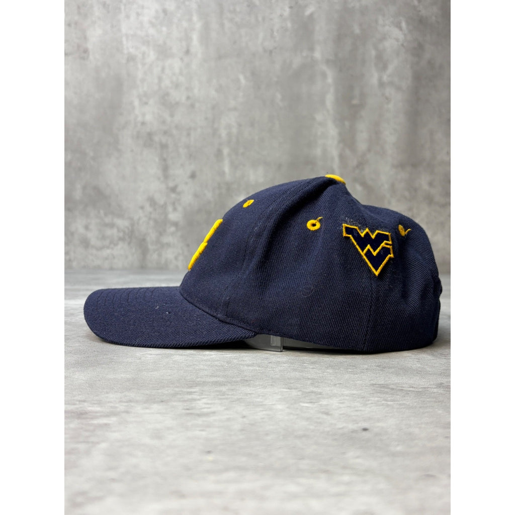 Vintage West Virginia Mountaineers NCAA Embroidered Logo Snapback Hat OSFA