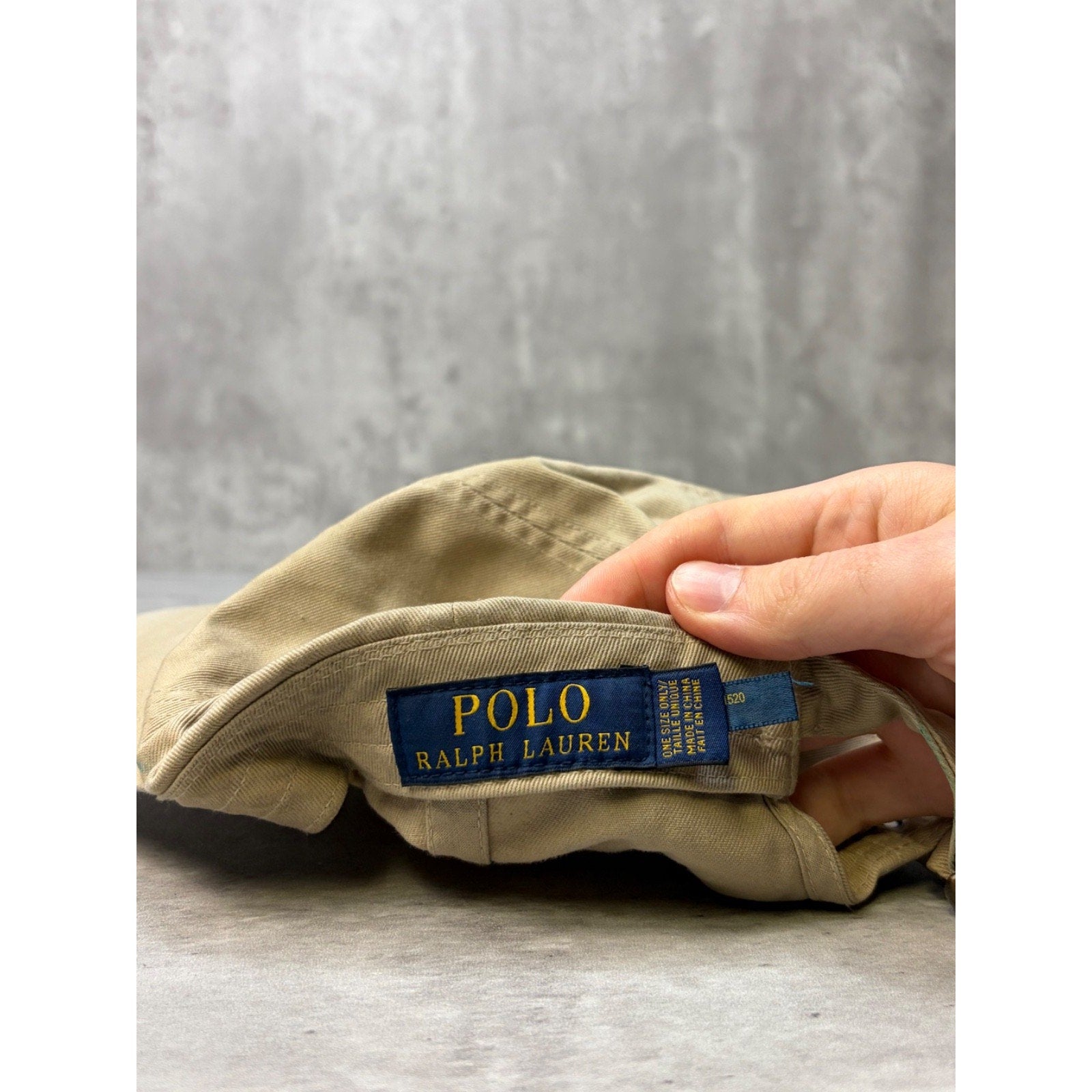 Vintage Polo Ralph Lauren Embroidered Pony Strapback Hat OSFA