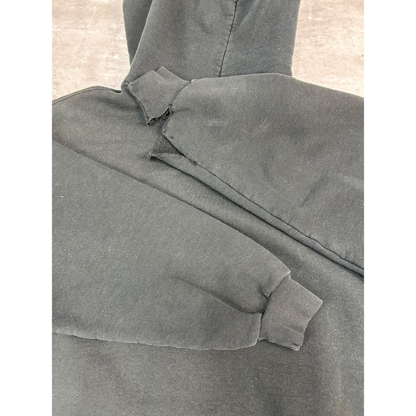 Vintage 90s Tuscola 01-1 Wingfoot Graphic Hooded Collegiate Sweatshirt Sz Large