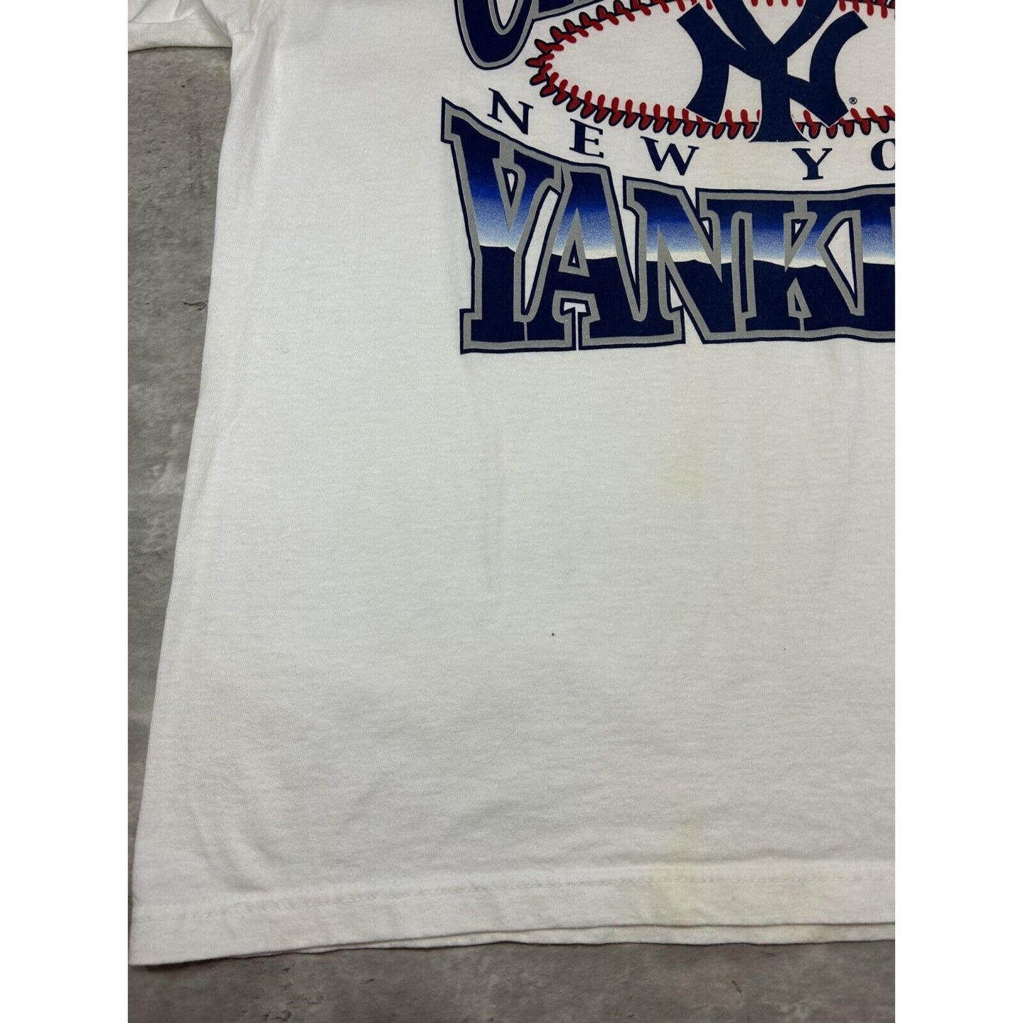 Vintage 2000 New York Yankees MLB AL Division Champs Graphic T-Shirt Size XL