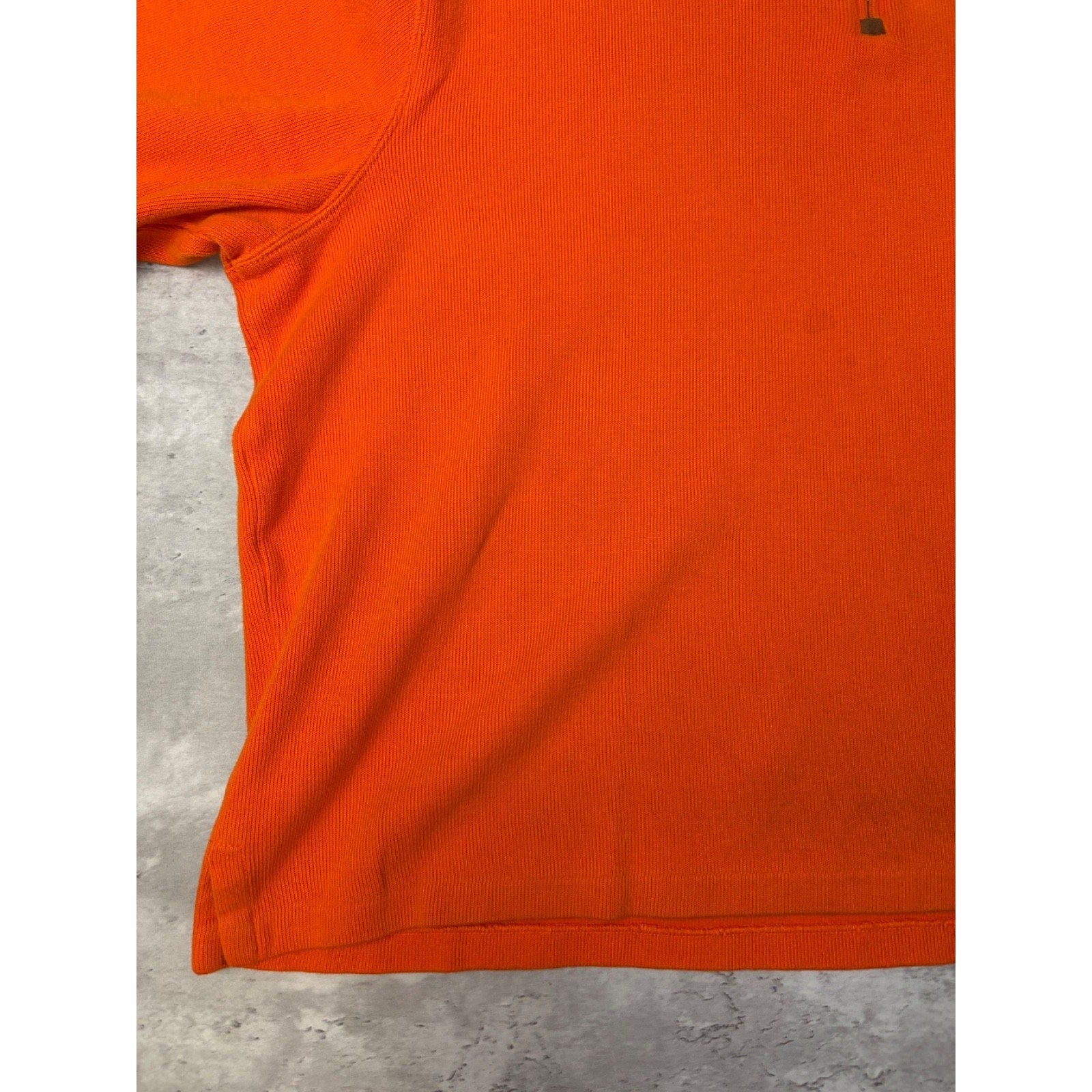 Vintage Polo Ralph Lauren Embroidered Pony 1/4 Zip Mockneck Sweatshirt Sz Large