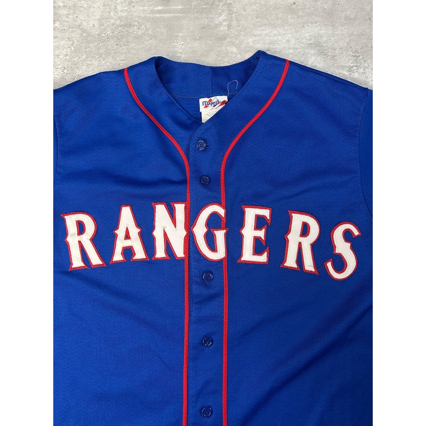 Vintage Alex Rodriguez #3 Texas Ranger MLB Baseball Jersey Size Large