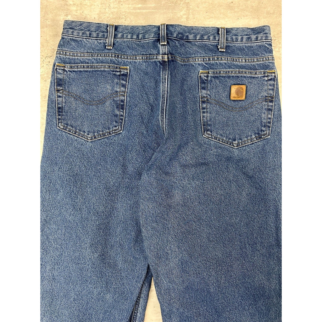 Vintage Carhartt Dark Wash Denim Pants Size 37 Blue