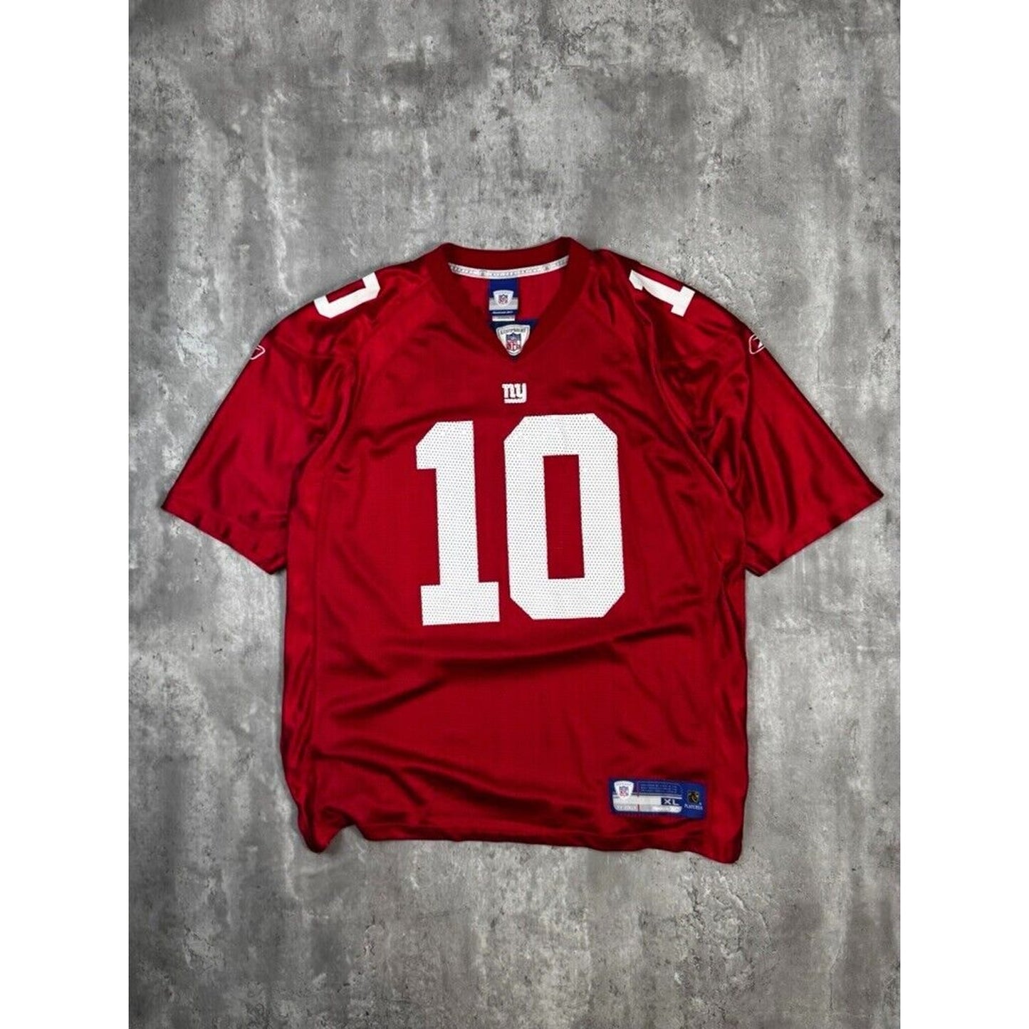 Eli Manning #10 New York Giants NFL Reebok Equipment Jersey Size XL