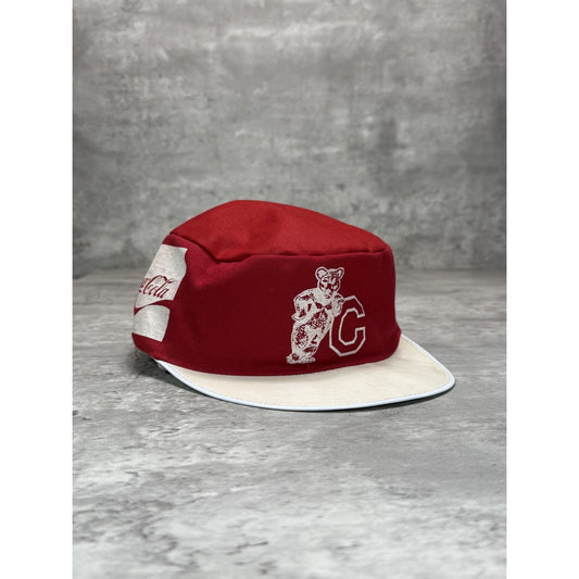 Vintage 80s Cornell Big Red NCAA Collegiate Graphic Fitted Hat OSFA