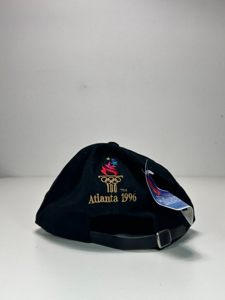 Vintage 1996 Atlanta Olympics Embroidered Logo Strapback Hat OSFA